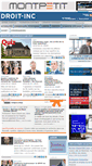 Mobile Screenshot of droit-inc.com